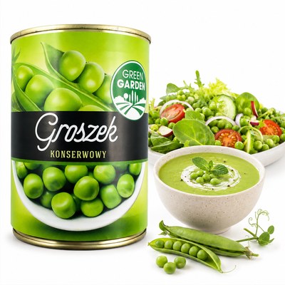 GREEN GARDEN GROSZEK KONSERWOWY 400G
