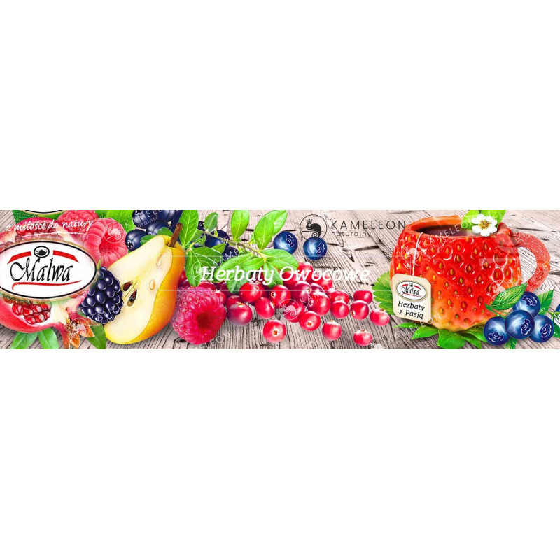 Malwa Herbatka HERBATA OWOCOWA DZIKA RÓŻA SUSZ 80G