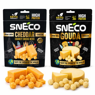 SNECO KULKI SEROWE ser GOUDA CHEDDAR WYSOKOBIAŁKOWE mix 2