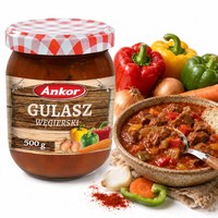 Ankor GULASZ WĘGIERSKI Z MIĘSEM I WARZYWAMI sycące danie