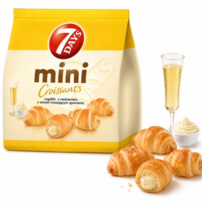 7 DAYS MINI ROKALINIKI Z KREMOWYM NADZIENIEM o smaku
