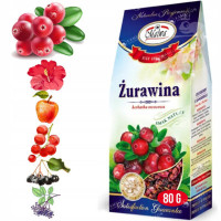 Malwa Herbatka HERBATA OWOCOWA ŻURAWINA SUSZ 80G
