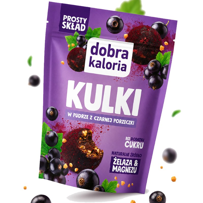 Dobra Kaloria KULKI W PUDRZE Z CZARNEJ PORZECZKI PORZECZKA
