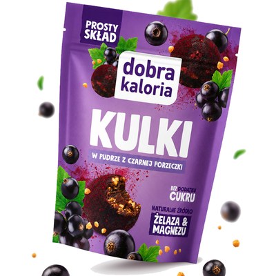 Dobra Kaloria KULKI W PUDRZE Z CZARNEJ PORZECZKI PORZECZKA