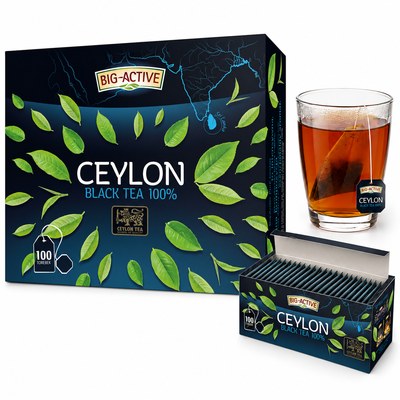 Big-Active PURE CEYLON HERBATA CZARNA 100% 100 TOREBEK