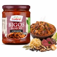 Szubryt BIGOS SĄDECKI Z DZICZYZNĄ klasyczna potrawa