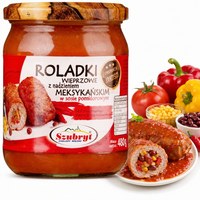 Szubryt ROLADKI WIEPRZOWE Z NADZIENIEM MEKSYKAŃSKIM W SOSIE