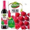 SYROP owocowy MALINOWY MALINA MALINY z witaminą C D - 400ml