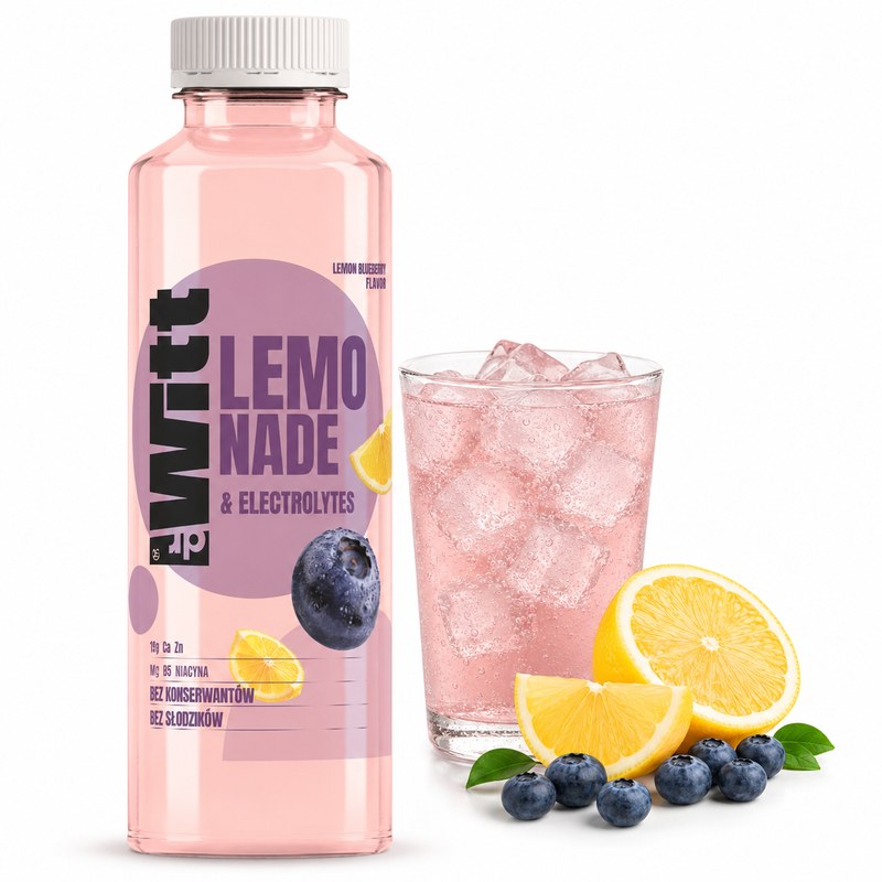 Dr WItt LEMONADE & ELECTROLYTES NAPÓJ JAGODA CYTRYNA