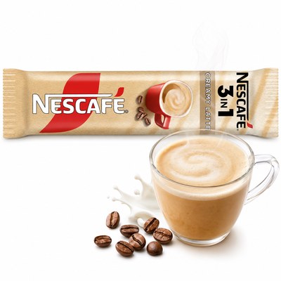 NESCAFÉ 3IN1 CREAMY LATTE KAWA ROZPUSZCZALNA W SASZETCE 15 G