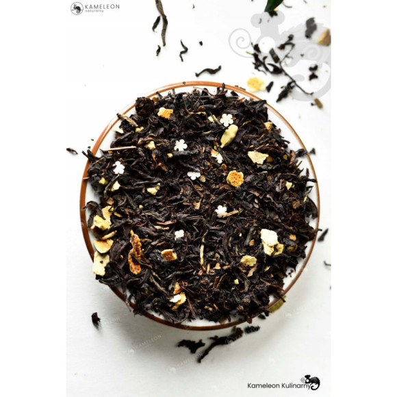 HERBATA CZARNA ŚWIĄTECZNA aromatyzowana MIX 5x50g HERBATA CZARNA ŚWIĄTECZNA aromatyzowana MIX 5x50g