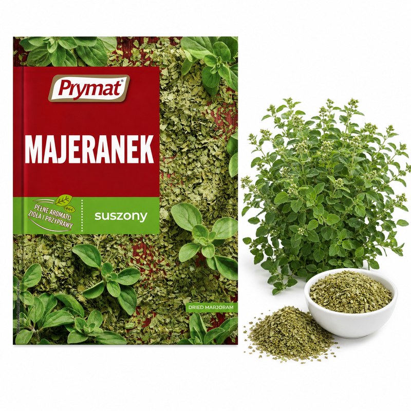 Prymat MAJERANEK SUSZONY AROMATYCZNA PRZYPRAWA DO ZUP I
