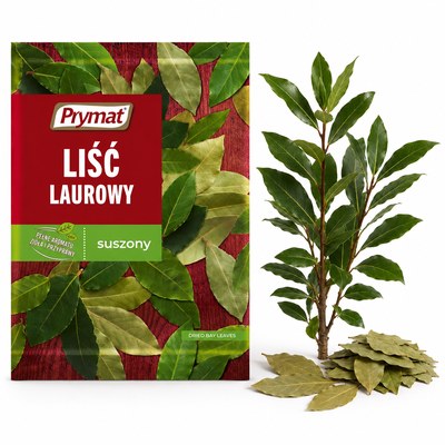 Prymat LIŚĆ LAUROWY SUSZONY AROMATYCZNA PRZYPRAWA DO DAŃ 6g