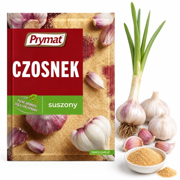 Prymat CZOSNEK SUSZONY GRANULOWANY AROMATYCZNA PRZYPRAWA 20g