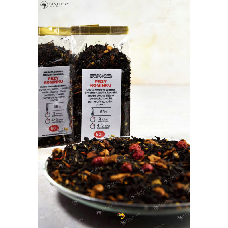HERBATA CZARNA ŚWIĄTECZNA aromatyzowana MIX 5x50g