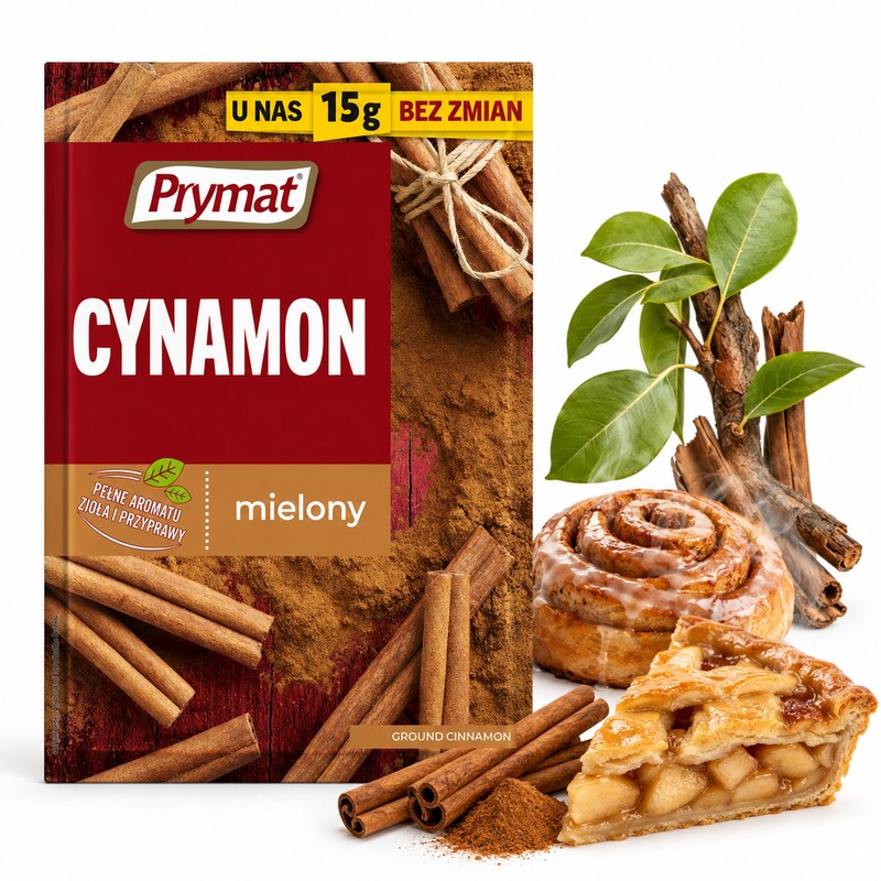 Prymat CYNAMON MIELONY AROMATYCZNA PRZYPRAWA DO POTRAW