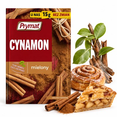 Prymat CYNAMON MIELONY AROMATYCZNA PRZYPRAWA DO POTRAW