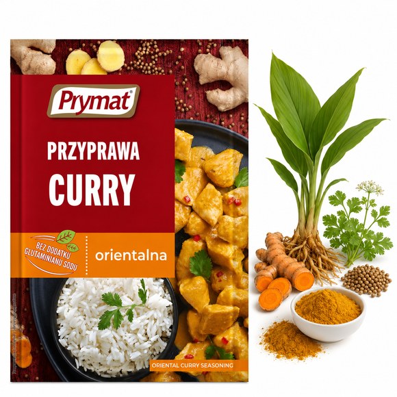 Prymat CURRY ORIENTALNA PRZYPRAWA do dań z drobiu wołowiny