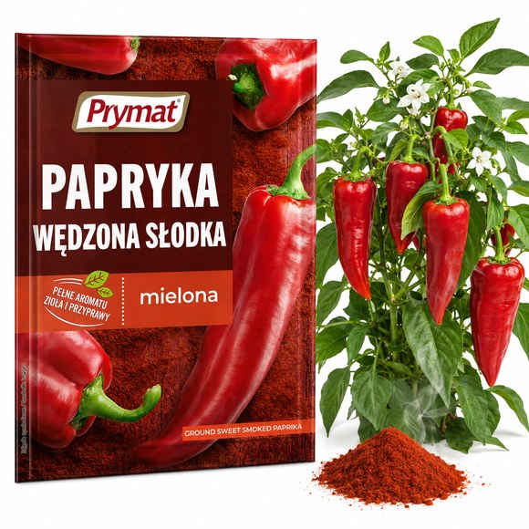 Prymat PAPRYKA WĘDZONA SŁODKA MIELONA aromatyczna przyprawa