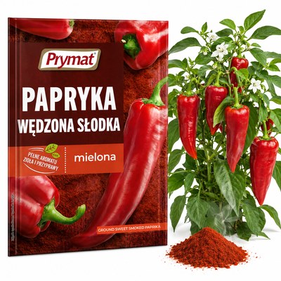 Prymat PAPRYKA WĘDZONA SŁODKA MIELONA aromatyczna przyprawa