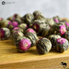 HERBATA KWITNĄCA BIAŁA I ZIELONA FLOWER LICHI BALL - KARMEL KARMELOWA 1szt HERBATA KWITNĄCA BIAŁA I ZIELONA FLOWER LICHI BALL - KARMEL KARMELOWA 1szt