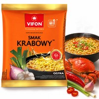 Vifon ZUPA smak KRABOWY KRABOWA OSTRA zupka chińska