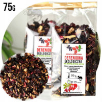 HERBATA owocowa DERENIOWA EKO na zdrowe serce 75g