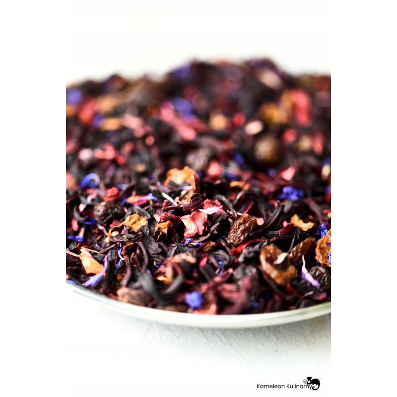 HERBATA owocowa RAINBOW hibiskus dzika róża 0,5kg