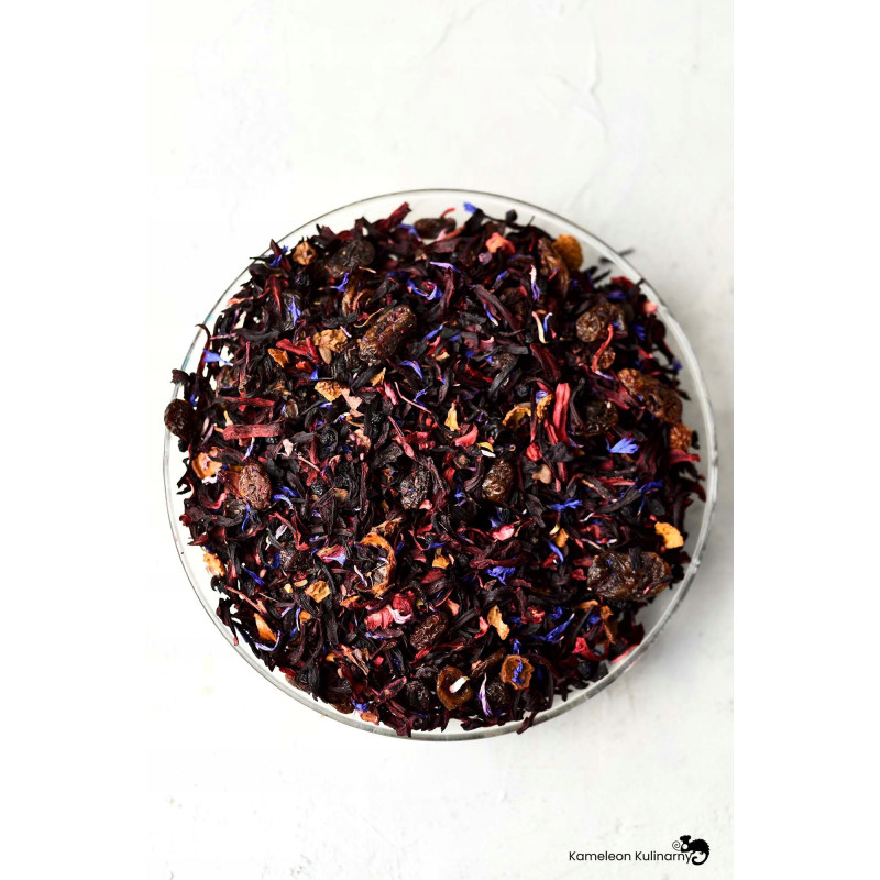 HERBATA owocowa RAINBOW hibiskus dzika róża 0,5kg