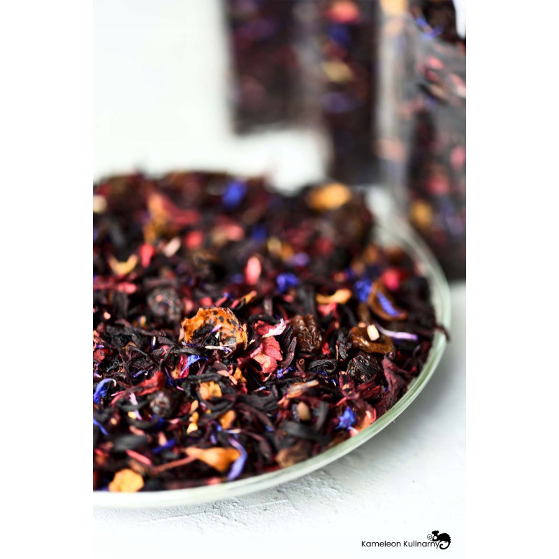 HERBATA owocowa RAINBOW hibiskus dzika róża 0,5kg