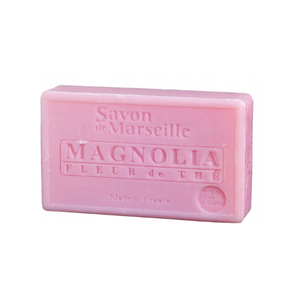 MYDŁO MARSYLSKIE MAGNOLIA oraz KWIAT HERBATY 72% 100g