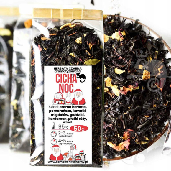 HERBATA ŚWIĄTECZNA MIX SMAKÓW W KARTONIKU x5 250G HERBATA ŚWIĄTECZNA MIX SMAKÓW W KARTONIKU x5 250G