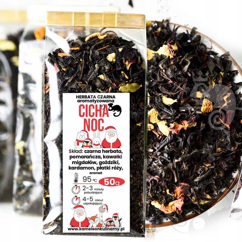 HERBATA ŚWIĄTECZNA MIX SMAKÓW W KARTONIKU x5 250G
