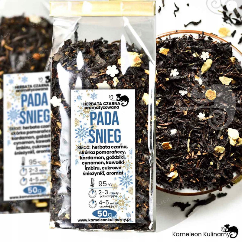 HERBATA ŚWIĄTECZNA MIX SMAKÓW zestaw 5x50g 250g
