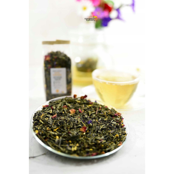 HERBATA zielona aromatyzowana DUCH PORANKA HIT 50G HERBATA zielona aromatyzowana DUCH PORANKA HIT 50G