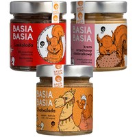 BASIA BASIA KREM ORZECHOWY MIX 3 SMAKÓW chałwa orzech
