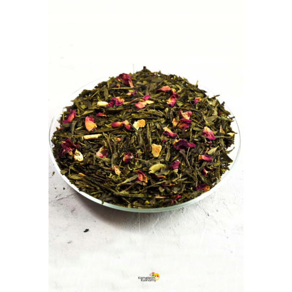 HERBATA ZIELONA aromatyzowana Sencha ZIMOWE OPOWIEŚCI 50g pyszna wyjątkowa HERBATA ZIELONA aromatyzowana Sencha ZIMOWE OPOWIEŚCI 50g pyszna wyjątkowa