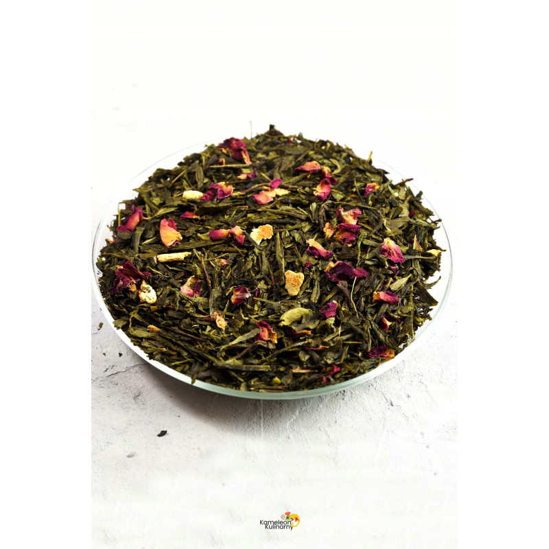 HERBATA ZIELONA aromatyzowana Sencha ZIMOWE OPOWIEŚCI 50g pyszna wyjątkowa