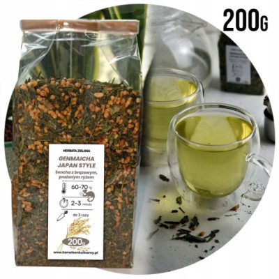 HERBATA ZIELONA GENMAICHA JAPAN STYLE z ryżem 200g
