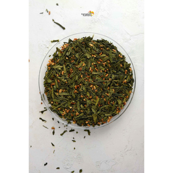 HERBATA ZIELONA GENMAICHA JAPAN STYLE z ryżem 200g HERBATA ZIELONA GENMAICHA JAPAN STYLE z ryżem 200g