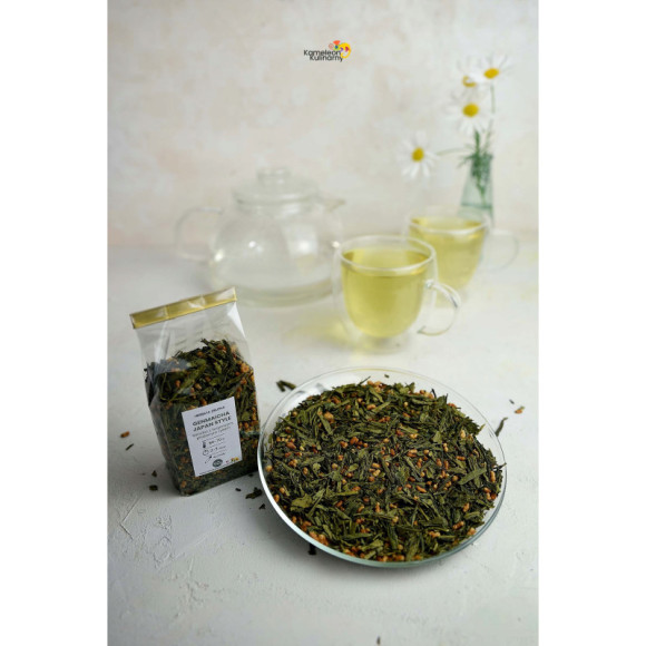 HERBATA ZIELONA GENMAICHA JAPAN STYLE z ryżem 50g HERBATA ZIELONA GENMAICHA JAPAN STYLE z ryżem 50g
