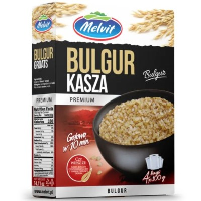 Melvit KASZA BULGUR 400g (kartonik)