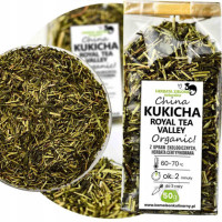 HERBATA ZIELONA KUKICHA Royal Tea organiczna 50g