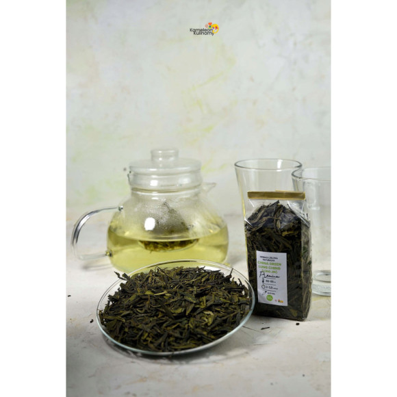 HERBATA ZIELONA LUNG CHING Smocza Studnia 50g HERBATA ZIELONA LUNG CHING Smocza Studnia 50g