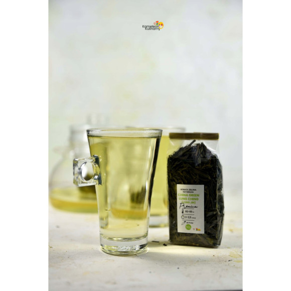 HERBATA ZIELONA LUNG CHING Smocza Studnia 50g HERBATA ZIELONA LUNG CHING Smocza Studnia 50g