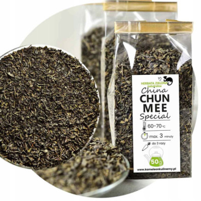 HERBATA ZIELONA naturalna CHUN MEE Special ! 50g
