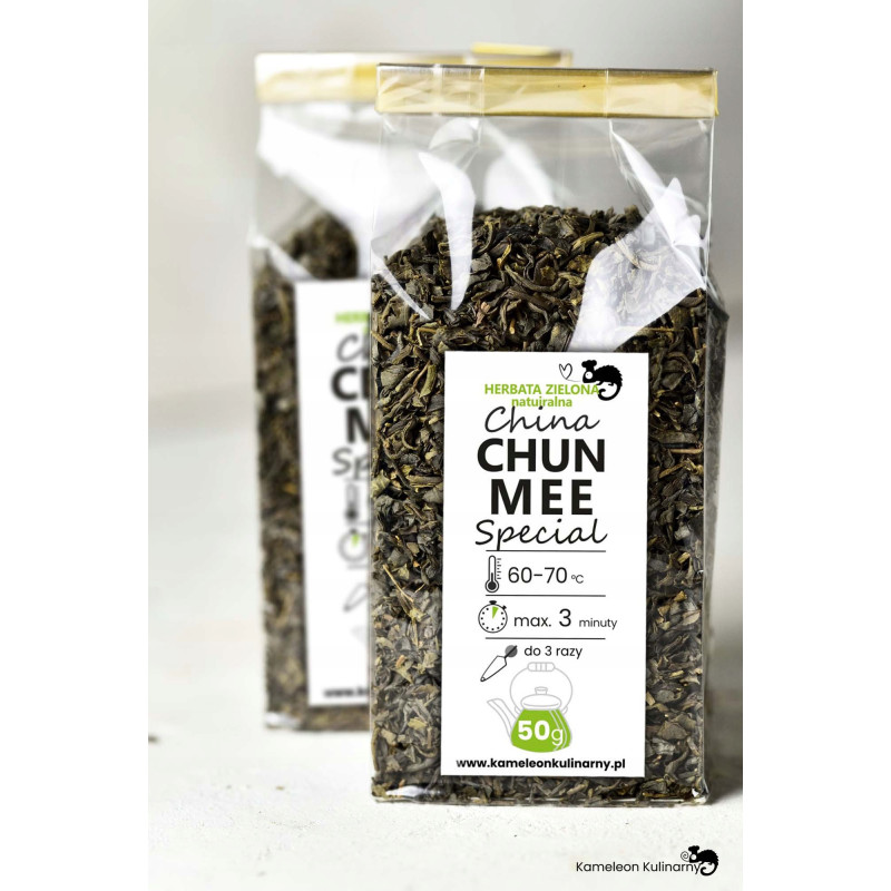 HERBATA ZIELONA naturalna CHUN MEE Special ! 50g
