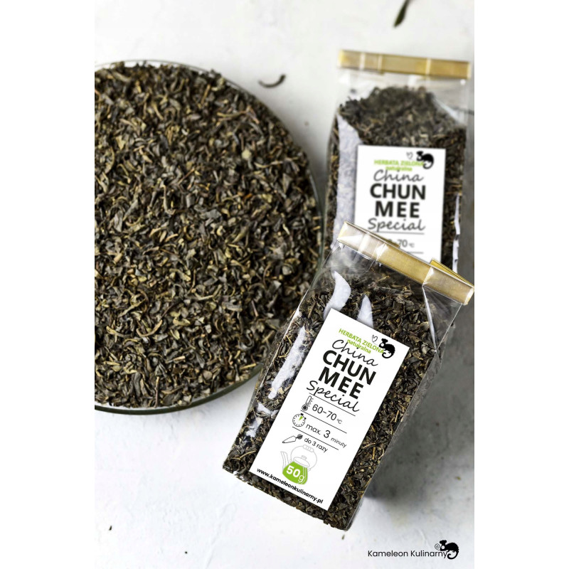 HERBATA ZIELONA naturalna CHUN MEE Special ! 50g