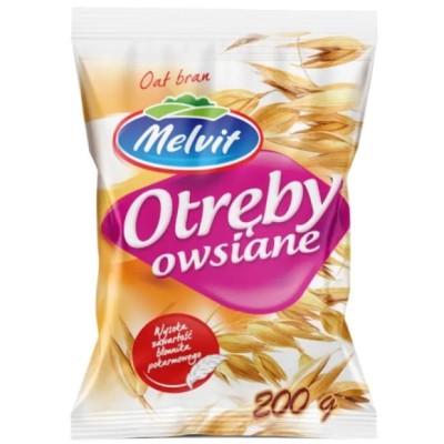 Melvit OTRĘBY OWSIANE 200g (torebka)