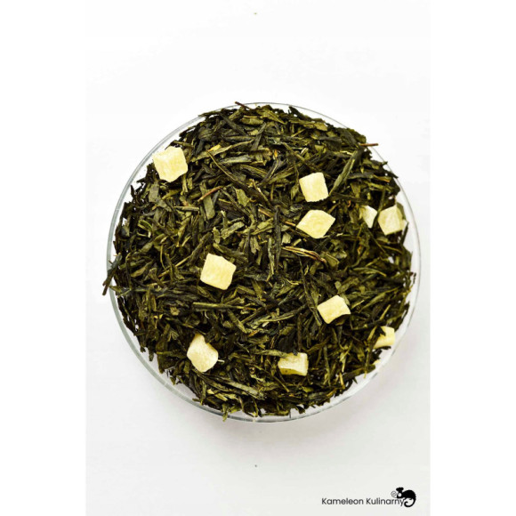 HERBATA ZIELONA SENCHA ANANASOWA ananas + nagietek HERBATA ZIELONA SENCHA ANANASOWA ananas + nagietek